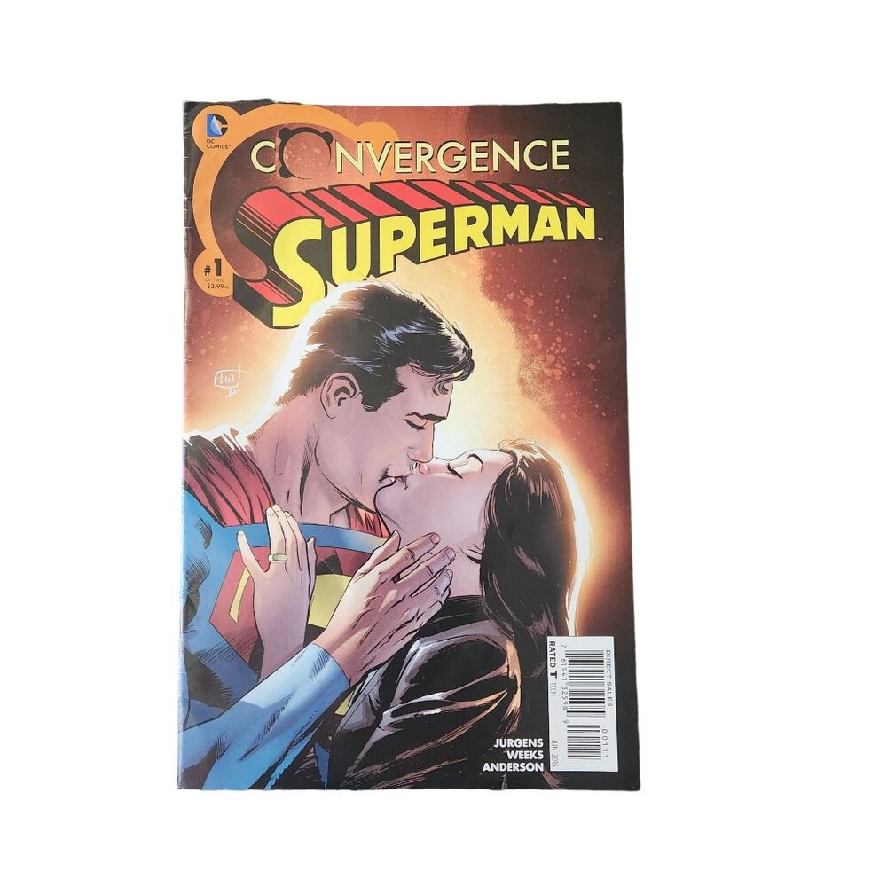 DC Comics Convergence Superman #1 2015 Comic Book Collector Bagged Boarded